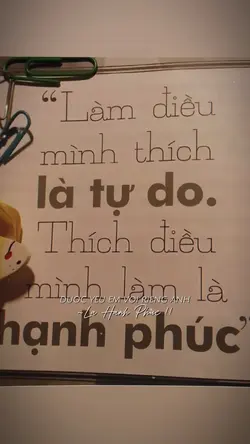 Làm điều mình thích