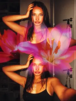 flower overlay 
