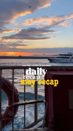 may recap
