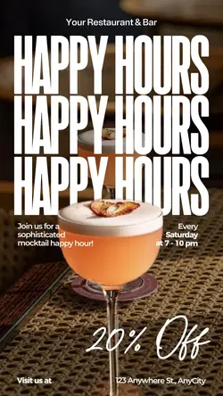 promo happy hours