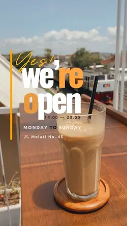 We are Open