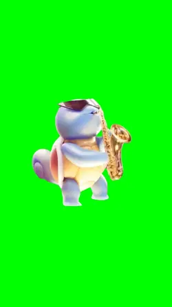 Squirtle Saxophone 