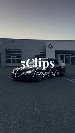 5Clips Car Template🎥