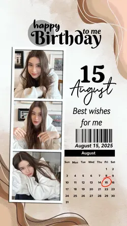 15 AUGUST HBD TO ME