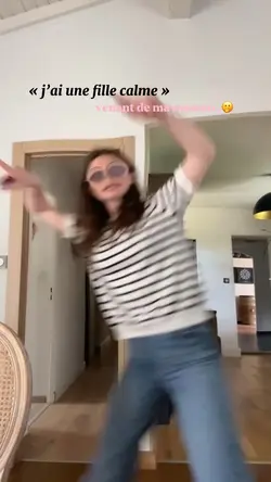 « elle est calme »
