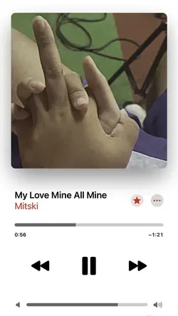 Apple music:My love
