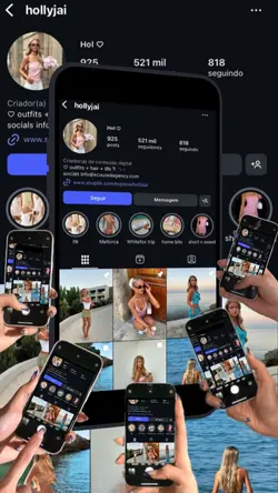 Divulgue seu insta