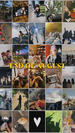 End of AUGUST