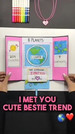 I met you🌎❤️👭🏼