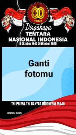 Dirgahayu TNI 2025