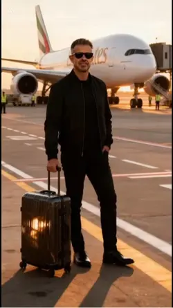 No aeroporto