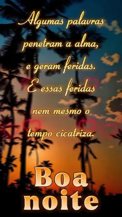 Boa noite 