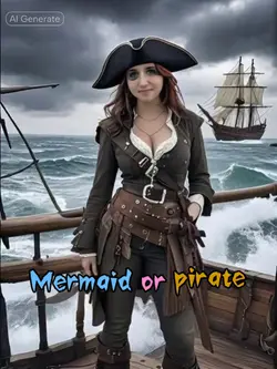 Mermaid or pirate 