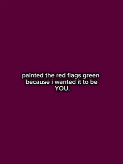 painted the red flag