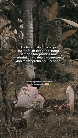rindu yg di surga