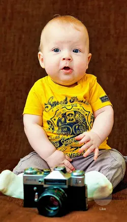 Happy baby