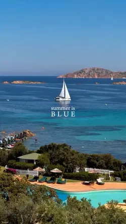 summer is blue