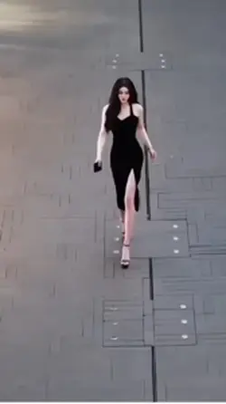 Slow motion walking