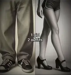 1 girl 2 fits