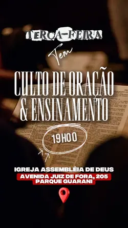 CULTO DE ENSINO!