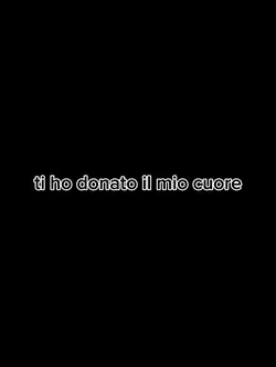 tu ho donato il mio 