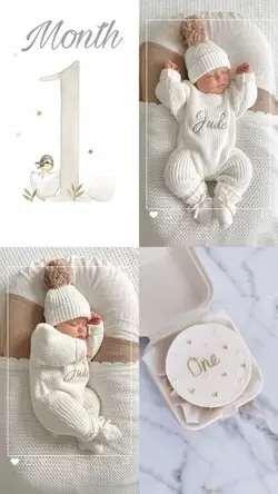 Baby 1 mont