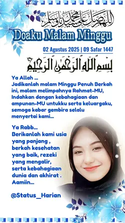 doaku malam minggu