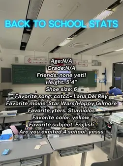 Back to school stats