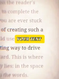 YOUR TEXT X GLITCH
