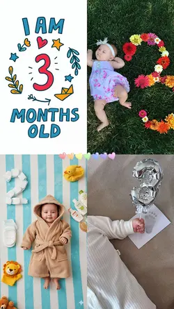 3months old baby—