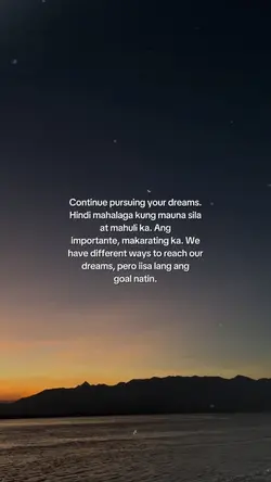 Continue pursuing