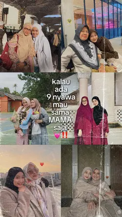 mau sama mama saja