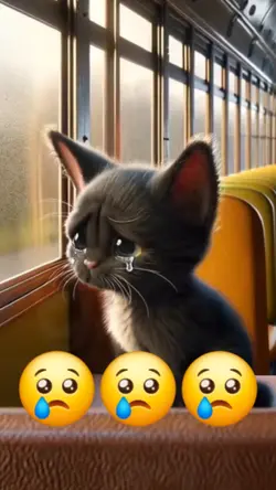 chat triste 