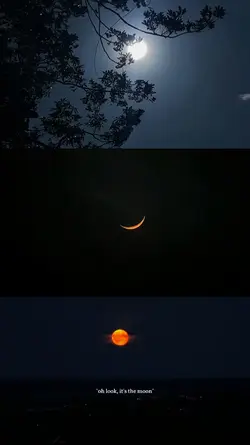 oh look Its the moon