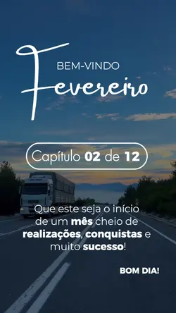 Bem-vindo Fevereiro