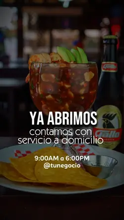 Ya abrimos negocio