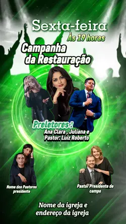 Chamada para Culto 