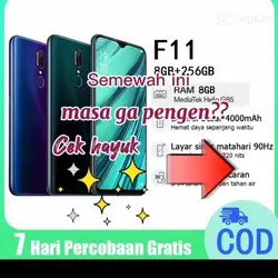 Ponsel F11 PRO RAM 8