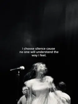 i choose silence