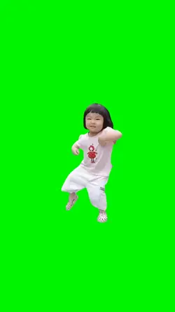 Little Girl Dancing 