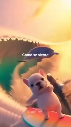 Perro bailando