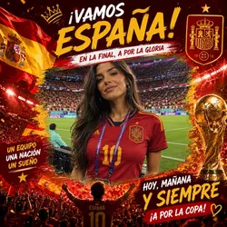 Vamos España! 🇪🇸⚽️