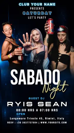 POSTER PARTY NIGHT