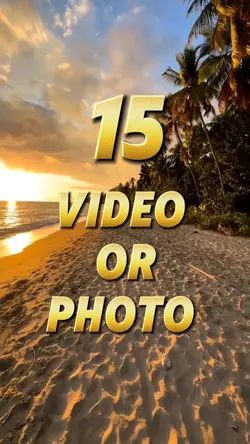 15 video or photo