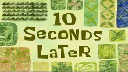 spongebob time card