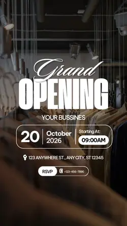 grand opening