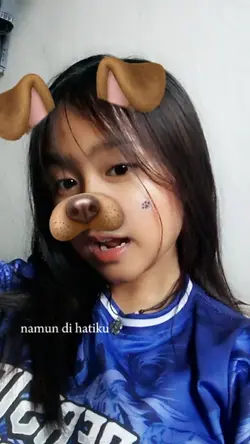namun dihatiku hanya