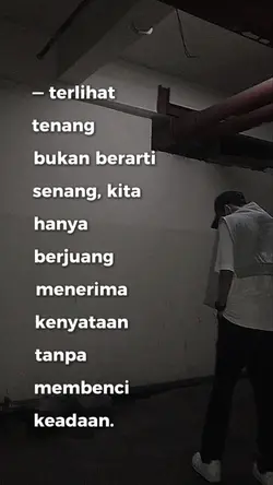Terlihat tenang