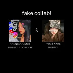 fake collab!