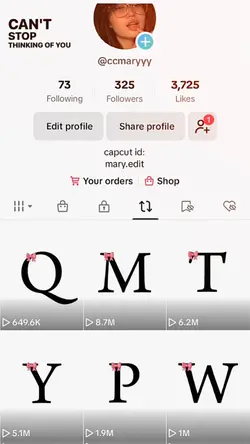 LETTER TREND